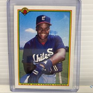 1990 Bowman Frank Thomas RC Rookie #320